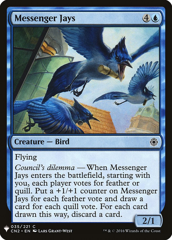 Messenger Jays [Mystery Booster] | Kessel Run Games Inc. 