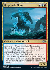 Prophetic Titan [Modern Horizons 2] | Kessel Run Games Inc. 