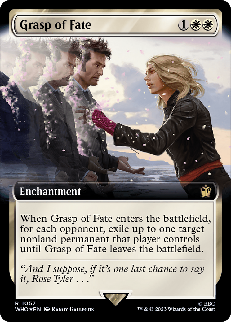 Grasp of Fate (Extended Art) (Surge Foil) [Doctor Who] | Kessel Run Games Inc. 