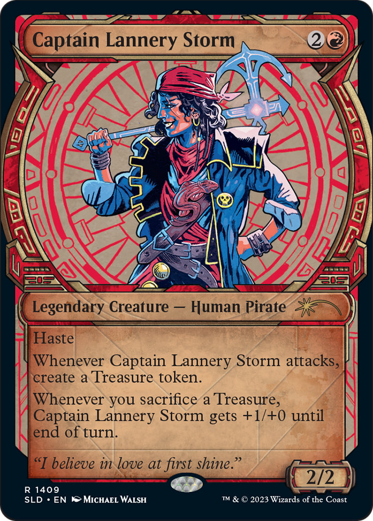 Captain Lannery Storm [Secret Lair Drop Series] | Kessel Run Games Inc. 