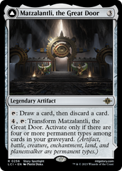 Matzalantli, the Great Door // The Core [The Lost Caverns of Ixalan] | Kessel Run Games Inc. 