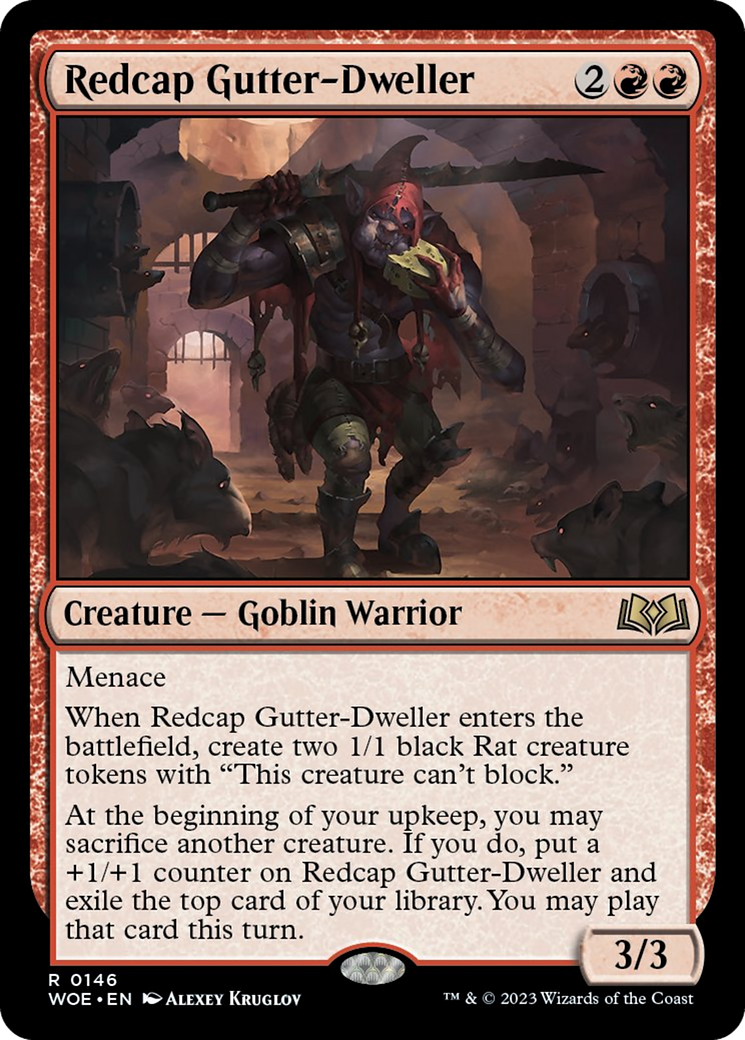 Redcap Gutter-Dweller [Wilds of Eldraine] | Kessel Run Games Inc. 