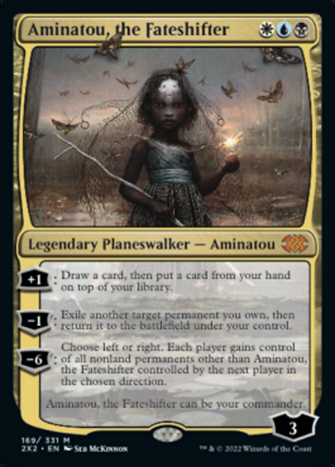 Aminatou, the Fateshifter [Double Masters 2022] | Kessel Run Games Inc. 