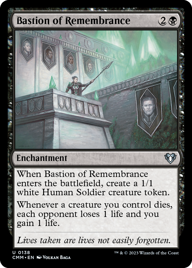 Bastion of Remembrance [Commander Masters] | Kessel Run Games Inc. 