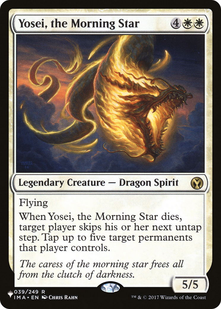 Yosei, the Morning Star [The List Reprints] | Kessel Run Games Inc. 