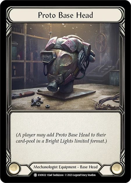 Proto Base Head [EVO022] (Bright Lights) | Kessel Run Games Inc. 