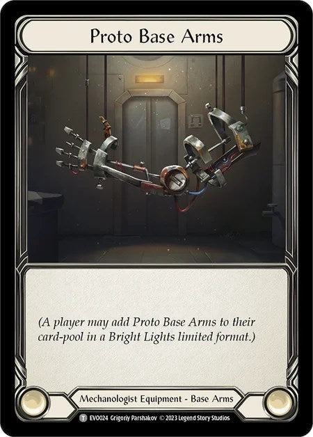 Proto Base Arms [EVO024] (Bright Lights) | Kessel Run Games Inc. 