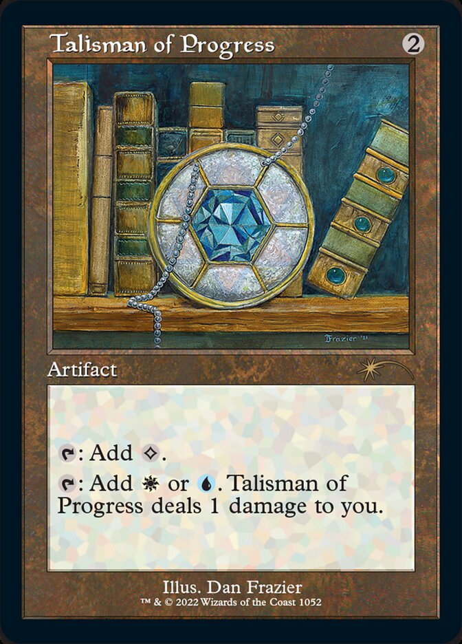 Talisman of Progress [Secret Lair Drop Series] | Kessel Run Games Inc. 