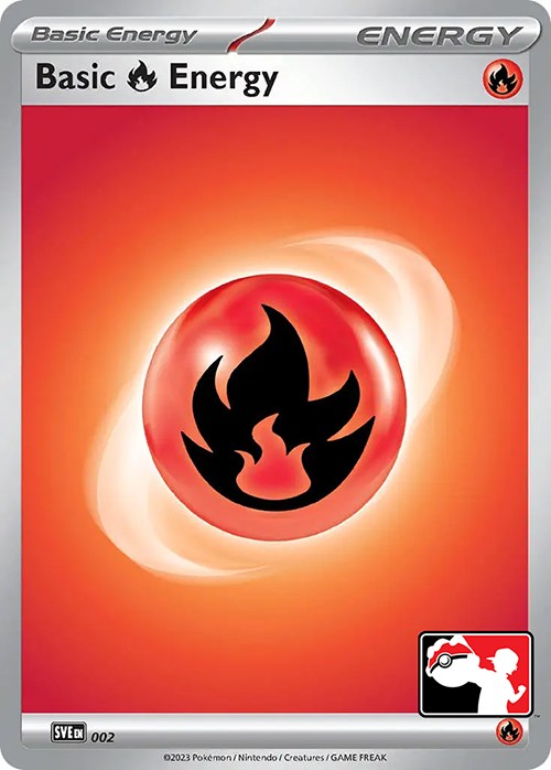 Basic Fire Energy (002) [Prize Pack Series Three] | Kessel Run Games Inc. 
