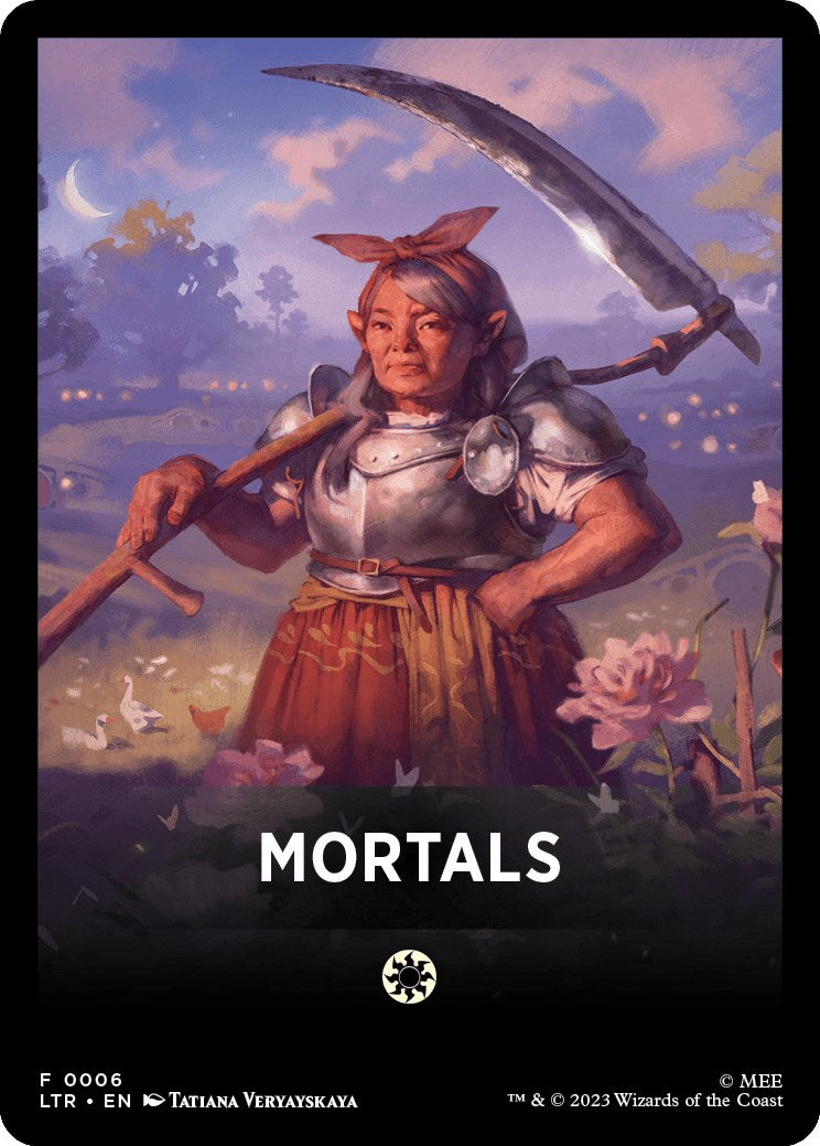 Mortals Theme Card [The Lord of the Rings: Tales of Middle-Earth] | Kessel Run Games Inc. 