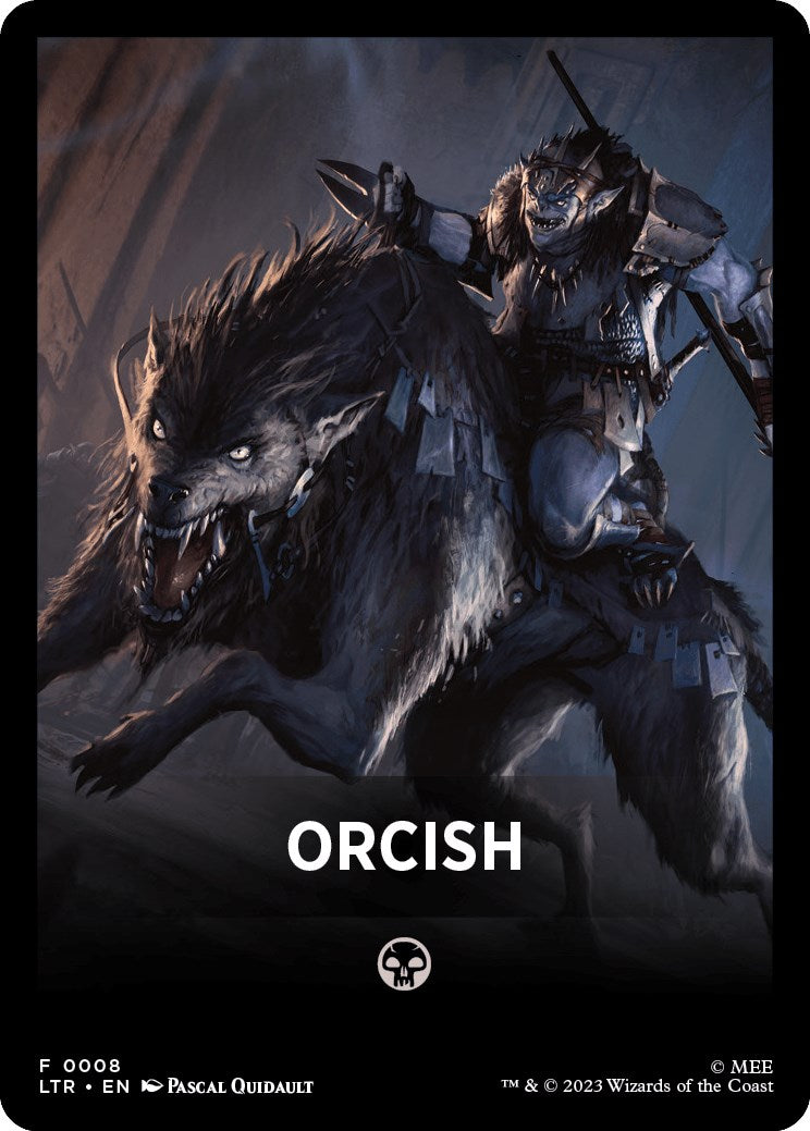 Orcish Theme Card [The Lord of the Rings: Tales of Middle-Earth] | Kessel Run Games Inc. 