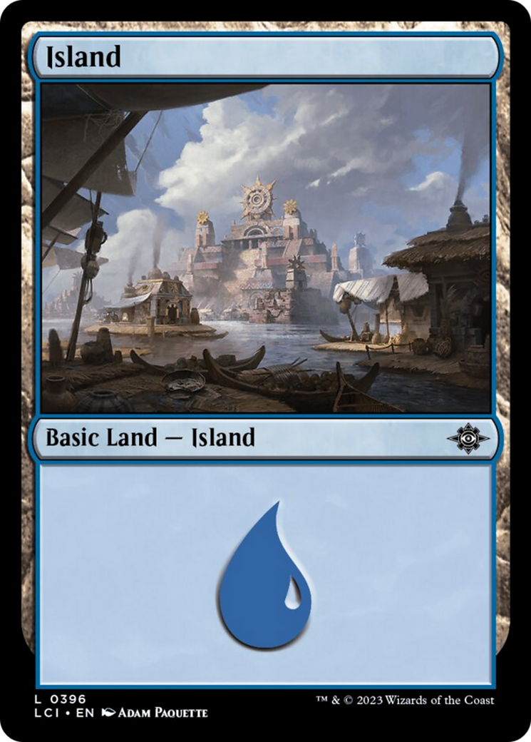 Island (0396) [The Lost Caverns of Ixalan] | Kessel Run Games Inc. 