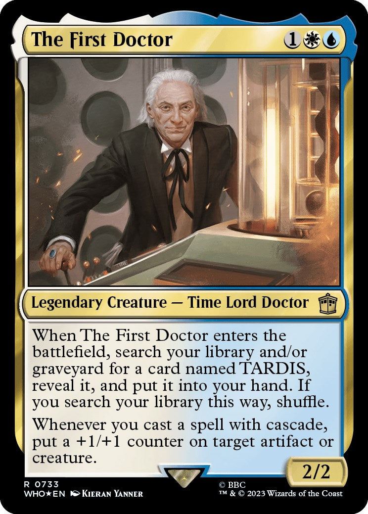 The First Doctor (Surge Foil) [Doctor Who] | Kessel Run Games Inc. 