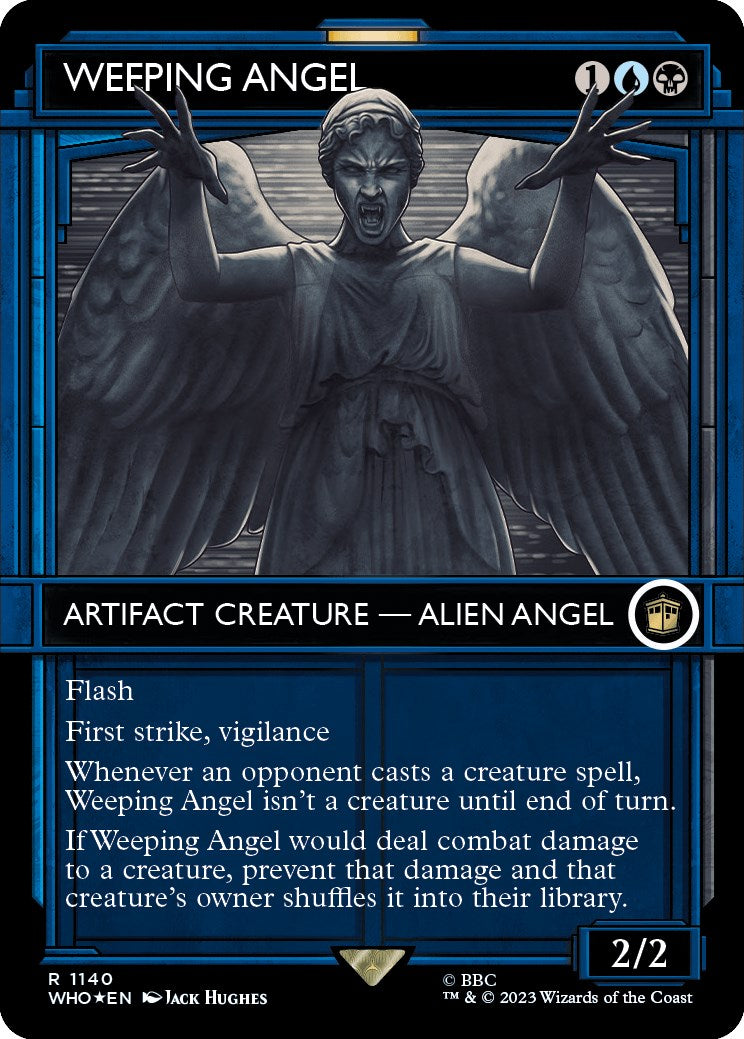 Weeping Angel (Showcase) (Surge Foil) [Doctor Who] | Kessel Run Games Inc. 