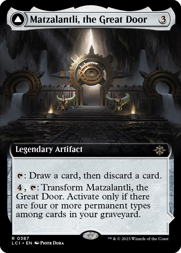 Matzalantli, the Great Door // The Core (Extended Art) [The Lost Caverns of Ixalan] | Kessel Run Games Inc. 