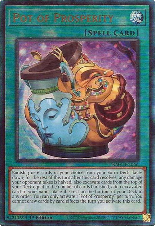 Pot of Prosperity [RA01-EN066] Prismatic Ultimate Rare | Kessel Run Games Inc. 