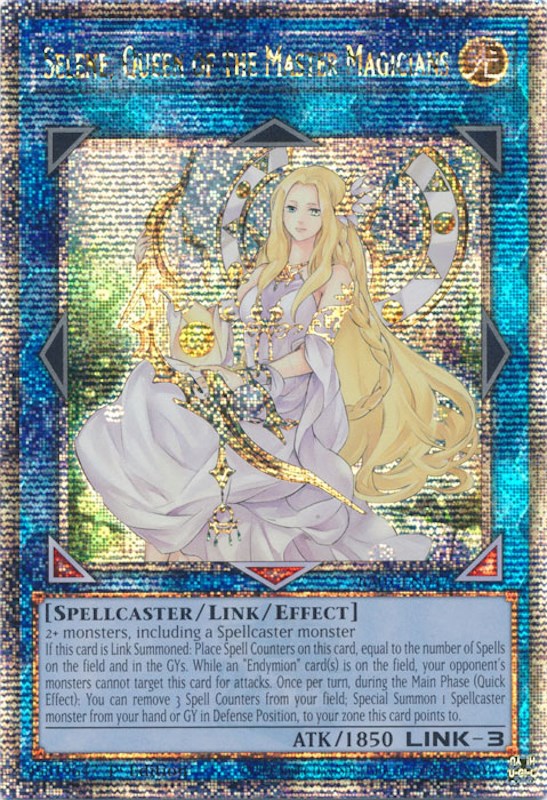 Selene, Queen of the Master Magicians [RA01-EN047] Quarter Century Secret Rare | Kessel Run Games Inc. 