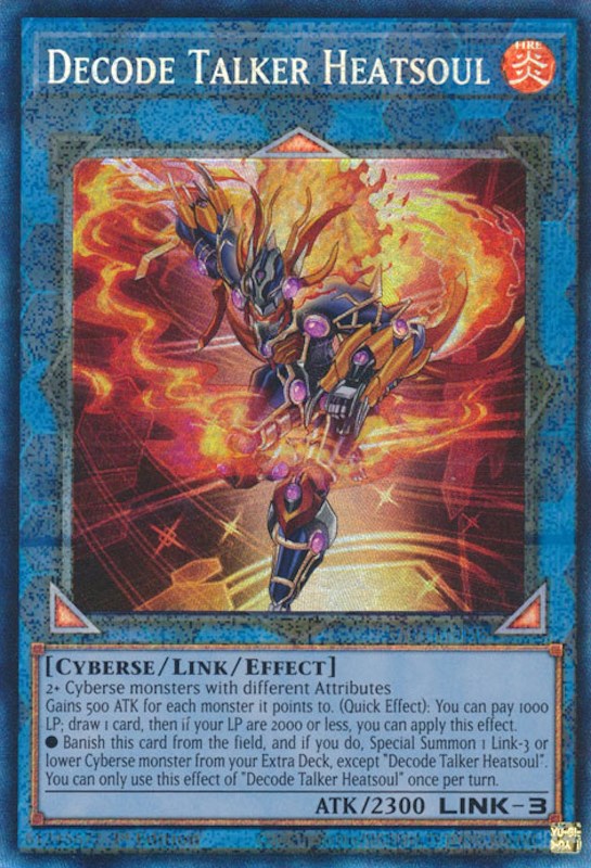 Decode Talker Heatsoul [RA01-EN048] Prismatic Collector's Rare | Kessel Run Games Inc. 