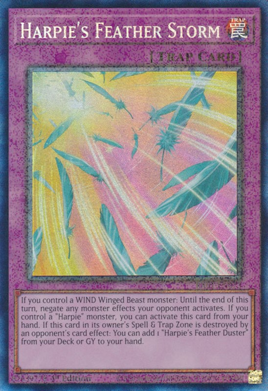 Harpie's Feather Storm [RA01-EN073] Prismatic Collector's Rare | Kessel Run Games Inc. 