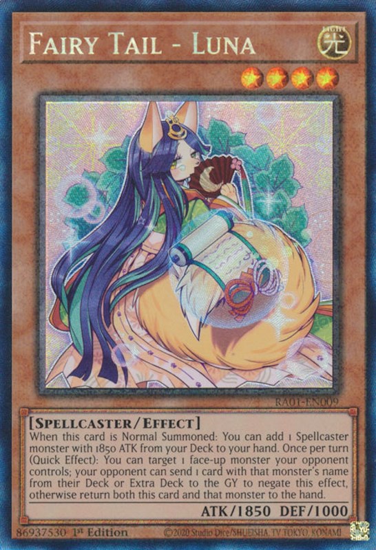 Fairy Tail - Luna [RA01-EN009] Prismatic Collector's Rare | Kessel Run Games Inc. 