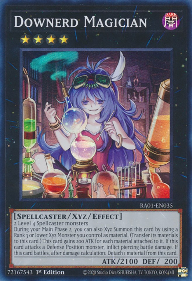 Downerd Magician [RA01-EN035] Super Rare | Kessel Run Games Inc. 