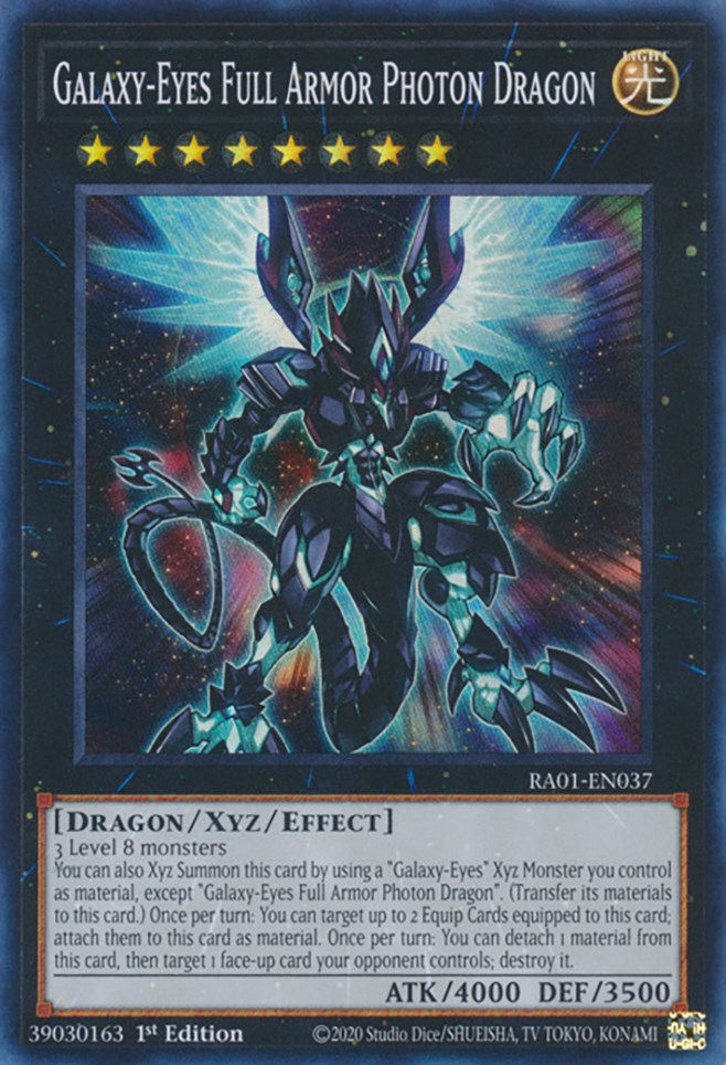 Galaxy-Eyes Full Armor Photon Dragon [RA01-EN037] Super Rare | Kessel Run Games Inc. 