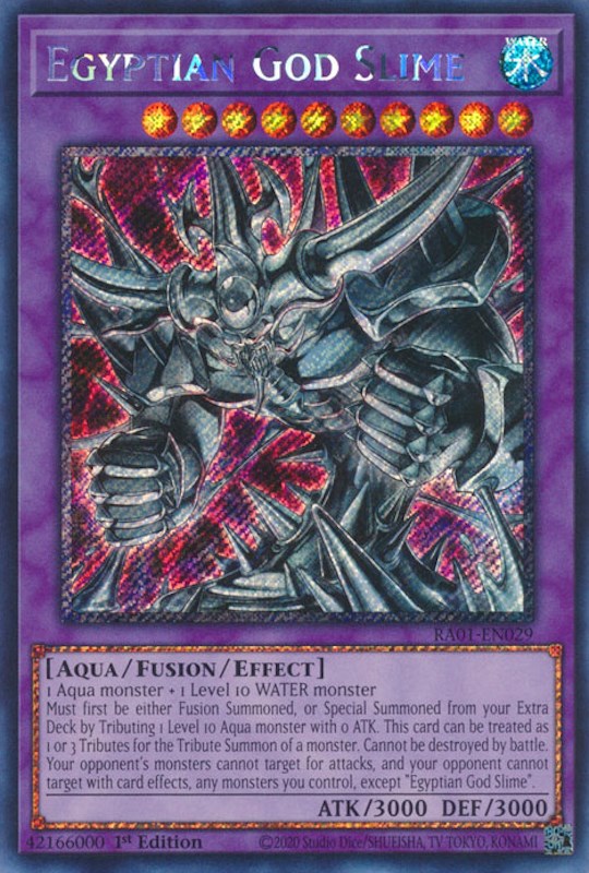 Egyptian God Slime [RA01-EN029] Platinum Secret Rare | Kessel Run Games Inc. 