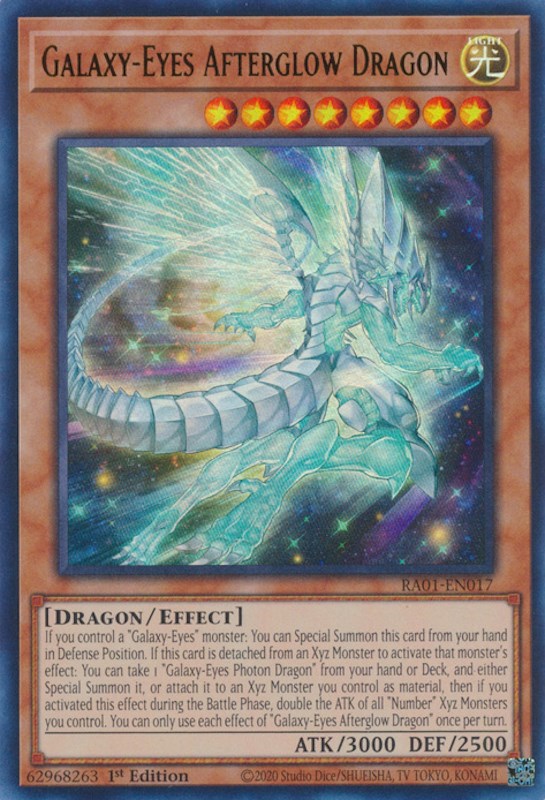 Galaxy-Eyes Afterglow Dragon [RA01-EN017] Ultra Rare | Kessel Run Games Inc. 