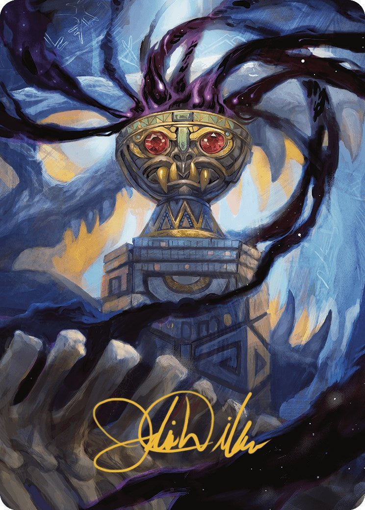 Chalice of the Void Art Card (Gold-Stamped Signature) [The Lost Caverns of Ixalan Art Series] | Kessel Run Games Inc. 