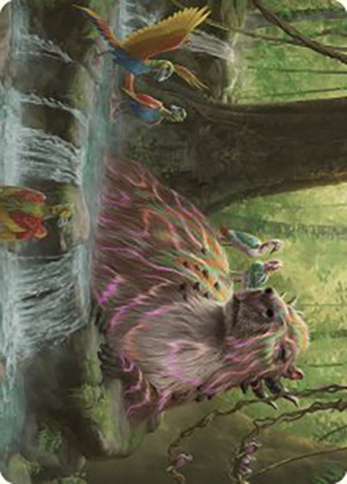 Basking Capybara Art Card [The Lost Caverns of Ixalan Art Series] | Kessel Run Games Inc. 