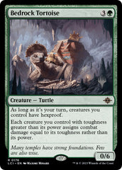 Bedrock Tortoise (Promo Pack) [The Lost Caverns of Ixalan Promos] | Kessel Run Games Inc. 