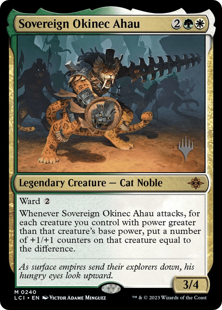 Sovereign Okinec Ahau (Promo Pack) [The Lost Caverns of Ixalan Promos] | Kessel Run Games Inc. 