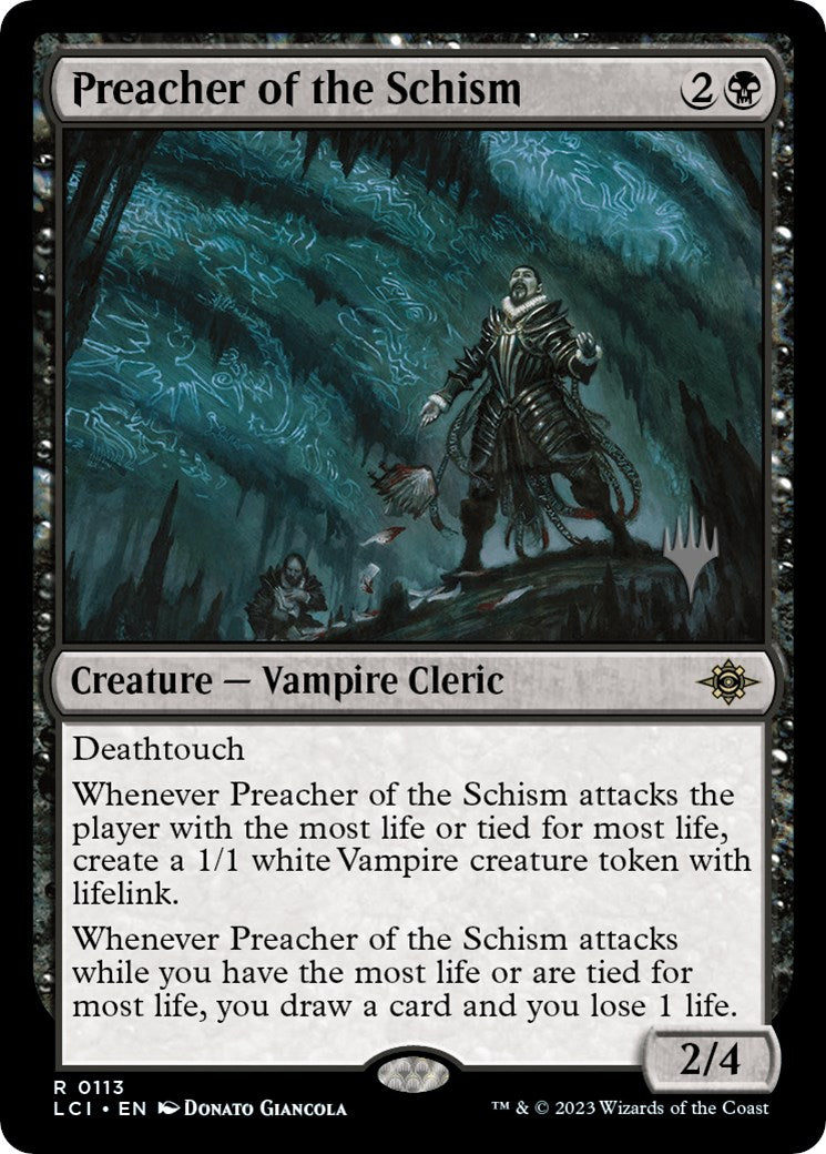 Preacher of the Schism (Promo Pack) [The Lost Caverns of Ixalan Promos] | Kessel Run Games Inc. 