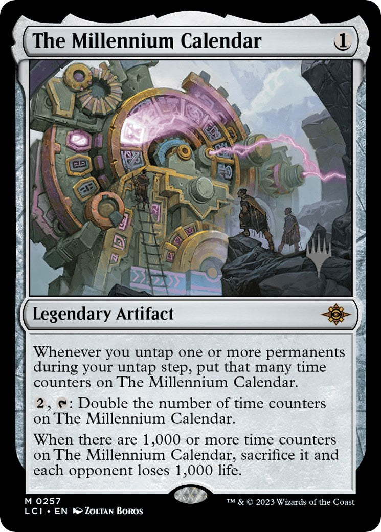 The Millennium Calendar (Promo Pack) [The Lost Caverns of Ixalan Promos] | Kessel Run Games Inc. 