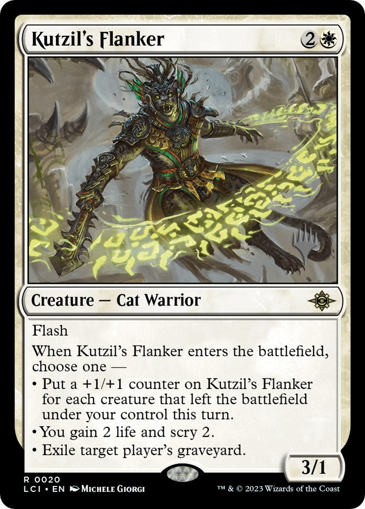 Kutzil's Flanker (Promo Pack) [The Lost Caverns of Ixalan Promos] | Kessel Run Games Inc. 