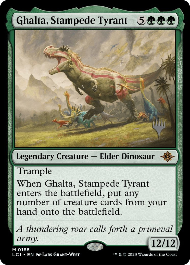 Ghalta, Stampede Tyrant (Promo Pack) [The Lost Caverns of Ixalan Promos] | Kessel Run Games Inc. 