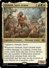 Gishath, Sun's Avatar (Promo Pack) [The Lost Caverns of Ixalan Promos] | Kessel Run Games Inc. 