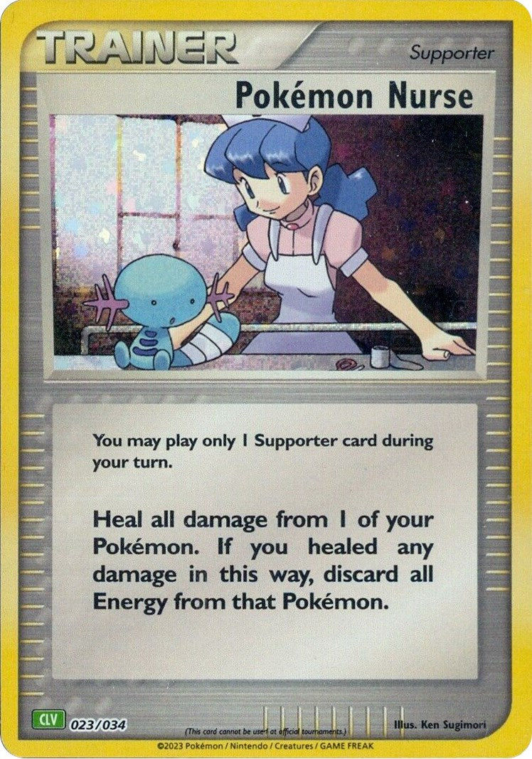 Pokemon Nurse (023/034) [Trading Card Game Classic] | Kessel Run Games Inc. 