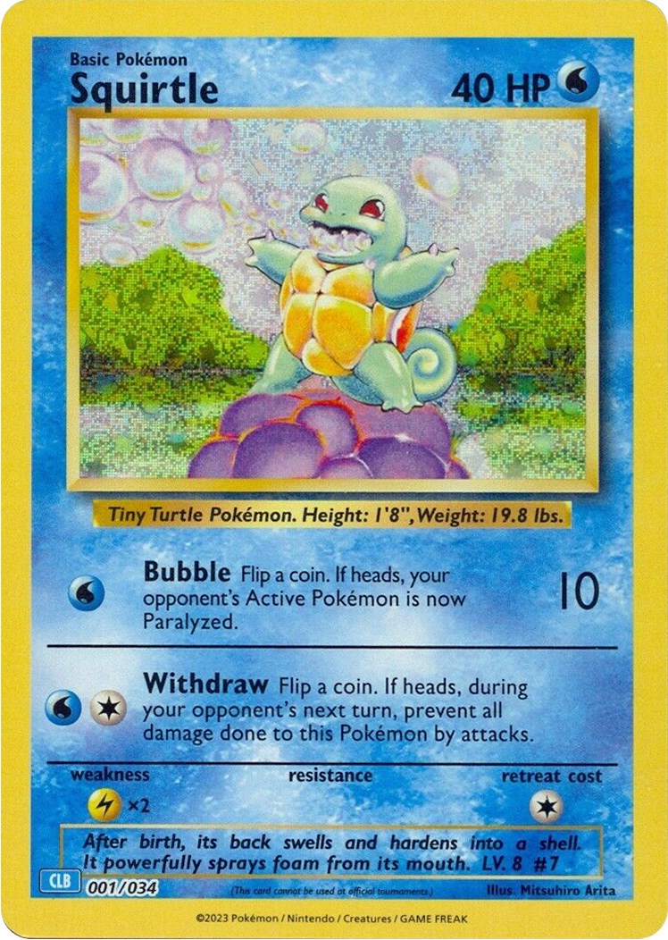 Squirtle [Trading Card Game Classic] | Kessel Run Games Inc. 