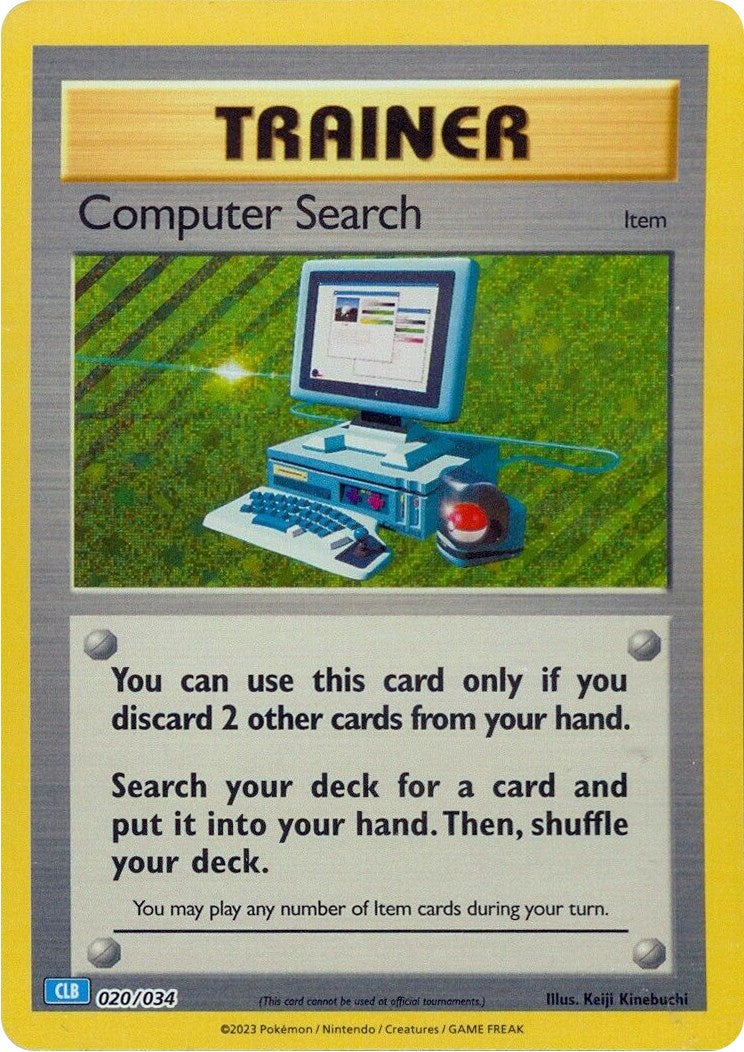 Computer Search (CLB) [Trading Card Game Classic] | Kessel Run Games Inc. 