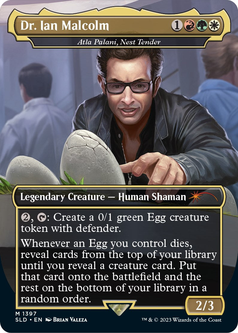 Dr. Ian Malcolm - Atla Palani, Nest Tender [Secret Lair Drop Series] | Kessel Run Games Inc. 