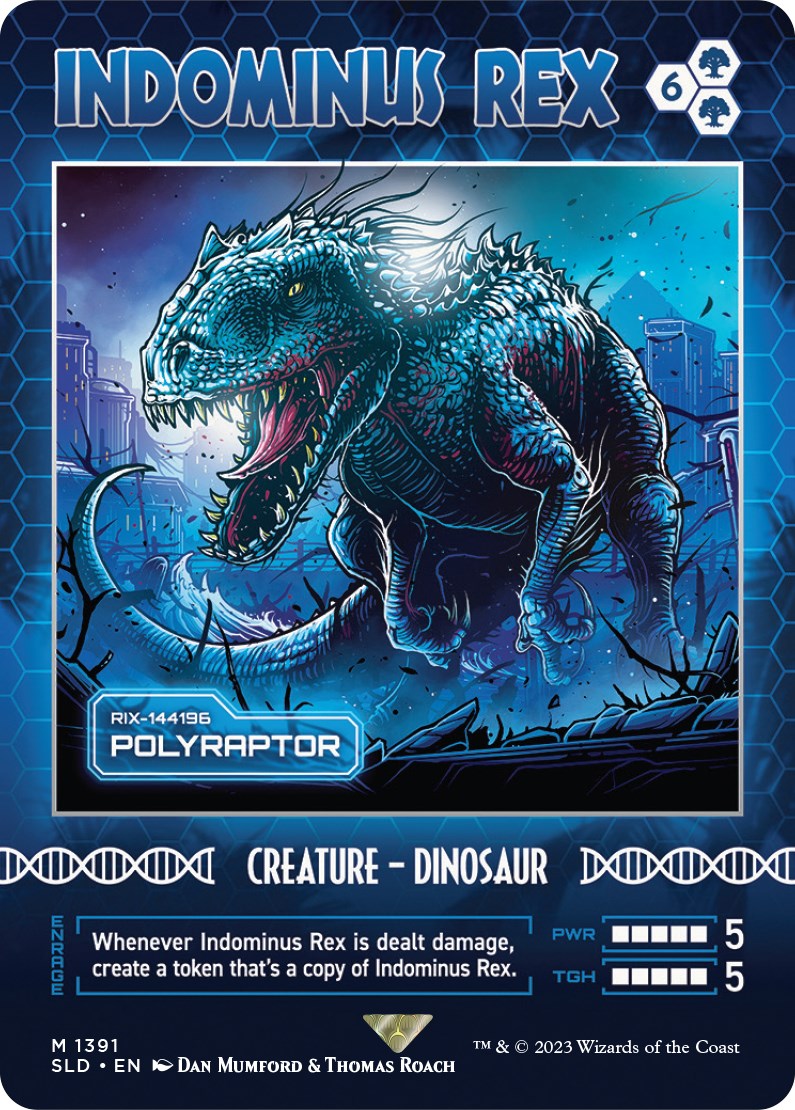 Indominus Rex - Polyraptor [Secret Lair Drop Series] | Kessel Run Games Inc. 