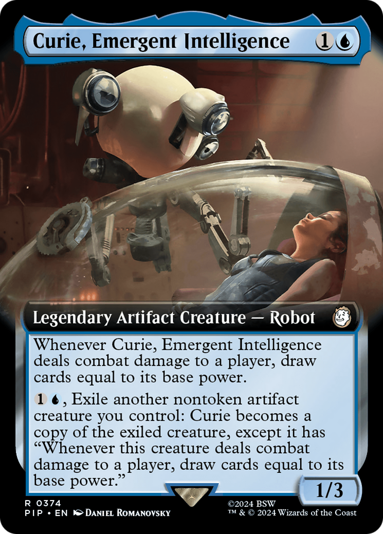 Curie, Emergent Intelligence (Extended Art) [Fallout] | Kessel Run Games Inc. 