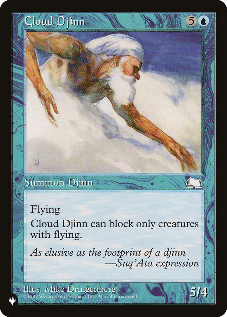 Cloud Djinn [The List Reprints] | Kessel Run Games Inc. 