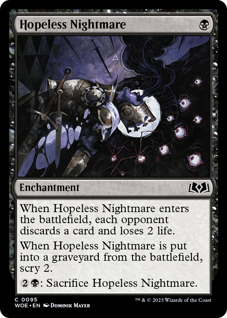 Hopeless Nightmare [Wilds of Eldraine] | Kessel Run Games Inc. 