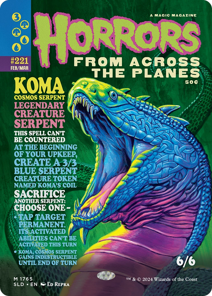 Koma, Cosmos Serpent [Secret Lair Drop Series] | Kessel Run Games Inc. 