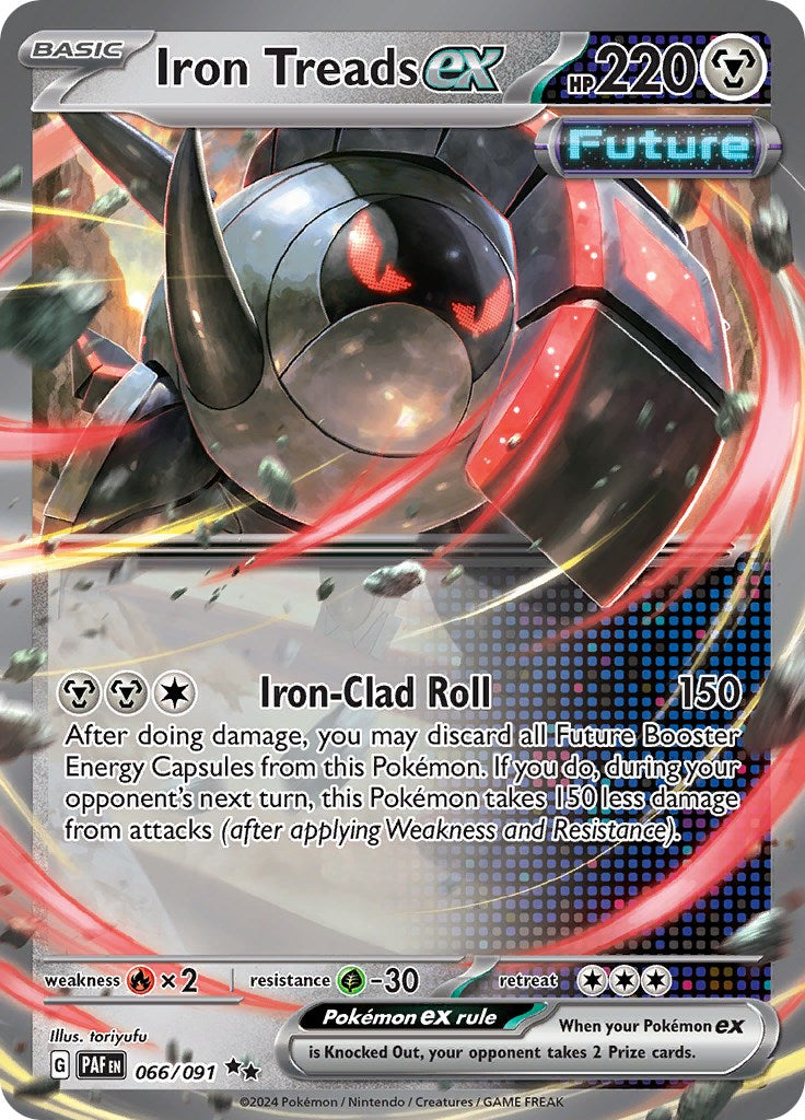 Iron Treads ex (066/091) [Scarlet & Violet: Paldean Fates] | Kessel Run Games Inc. 