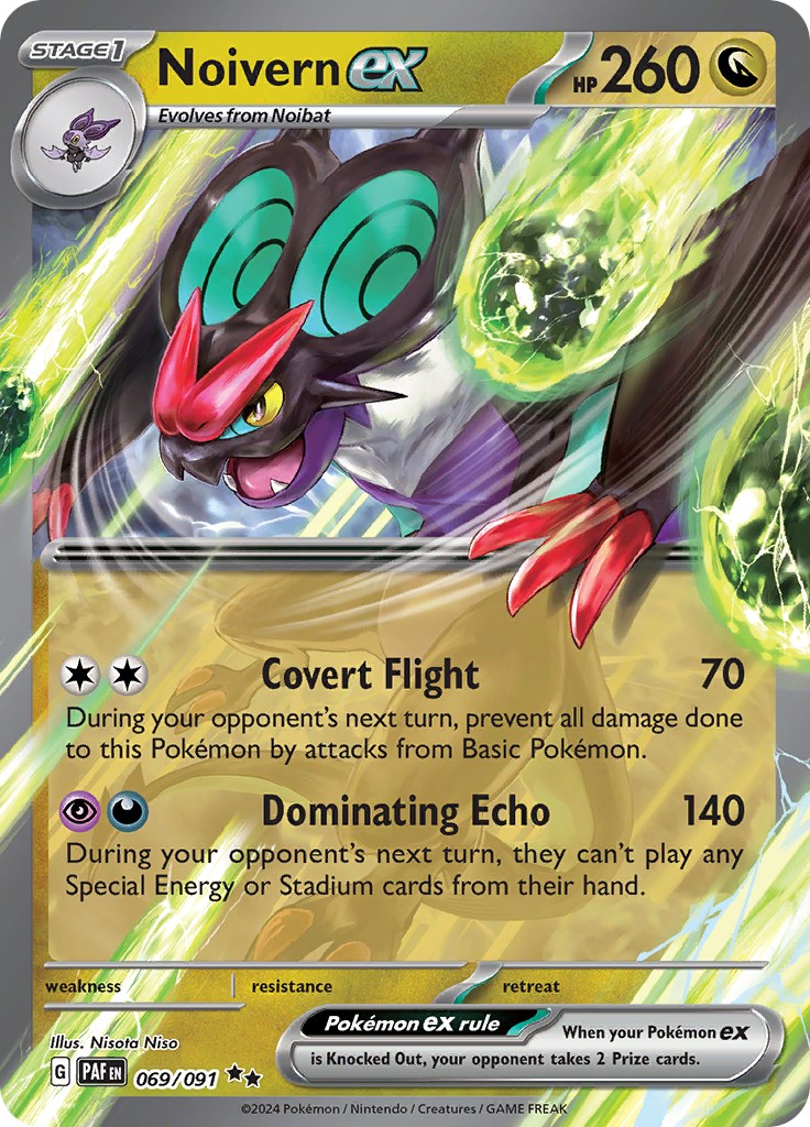 Noivern ex (069/091) [Scarlet & Violet: Paldean Fates] | Kessel Run Games Inc. 