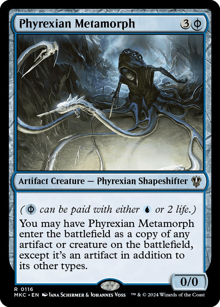 Phyrexian Metamorph [Murders at Karlov Manor Commander] | Kessel Run Games Inc. 