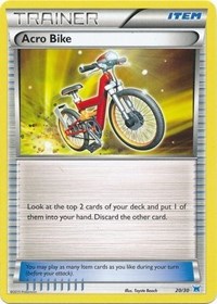 Acro Bike (20/30) [XY: Trainer Kit 2 - Latios] | Kessel Run Games Inc. 